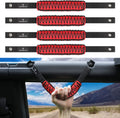 Seven Sparta 4 Pack Roll Bar Grab Handles Compatible with Ford Bronco 2021 2022 2/4 Door, Paracord Grip Handle, Bronco Interior Accessories (Not Fit Bronco Sport)