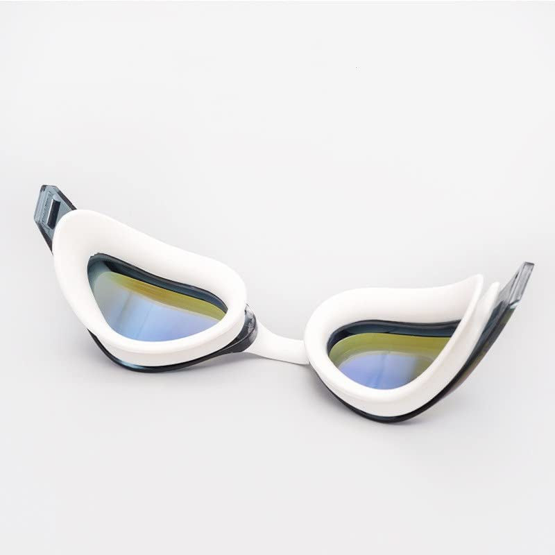 BIENKA N/A Clear Double Anti-Fog Swim Glasses Adjustable Swimming Goggles Men Swim Eyewear Goggles (Color : C, Size : One Size)