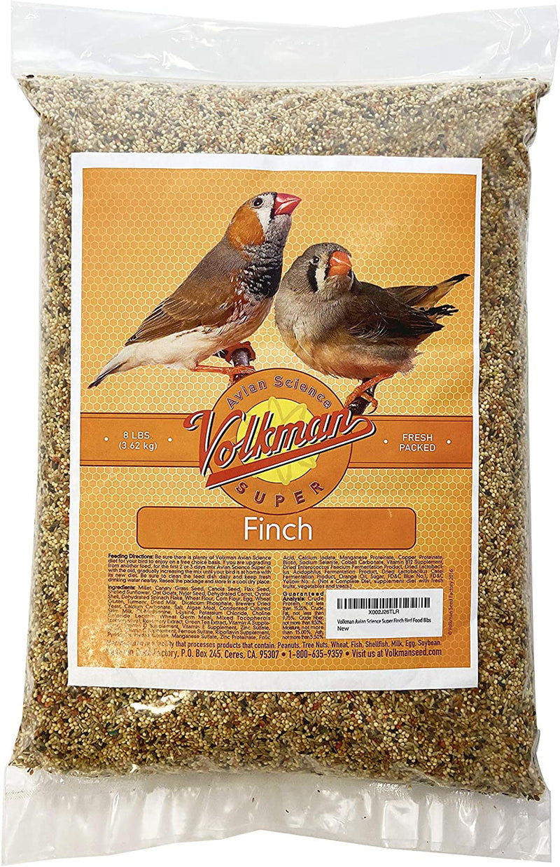 Volkman Avian Science Super Finch Bird Food 4Lbs