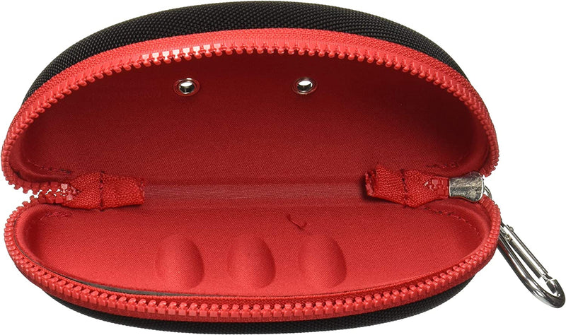 Speedo Unisex Swim Goggle Protective Case Black/Red, One Size
