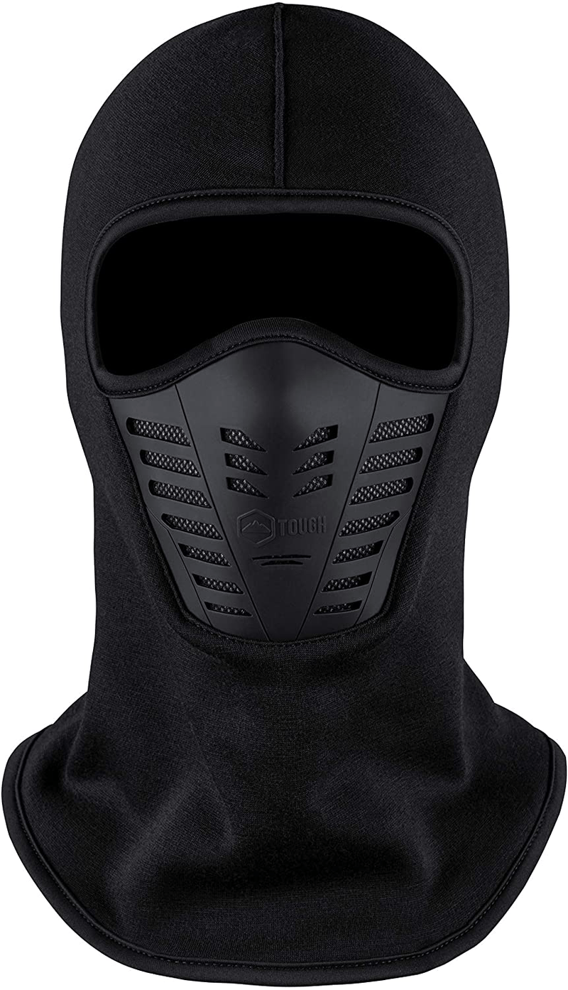 Balaclava Ski Mask - Cold Weather Full Face Mask with Breathable Air Vents for Men & Women - Fleece Hood Ninja Snow Gear for Skiing, Snowboarding, Motorcycle Riding, Running & Winter Outdoor Sports