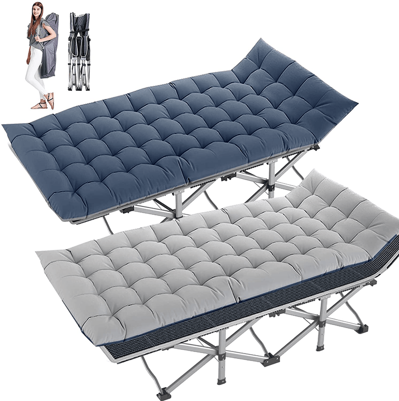 Barbella Folding Camping Cots for Adults, Portable Sleeping Cot Foldable Outdoor Bed with Carry Bag, Heavy Duty Cot Bed Collapsible Camping Bed for Indoor & Outdoor Use