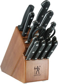 HENCKELS Forged Synergy East Meets West Knife Block Set, 16 Piece, Black