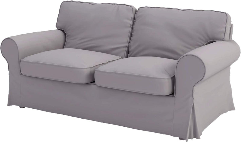 The Heavy Cotton Ektorp Sofa Cover Replacement Is Made Compatible for IKEA Ektorp Armchair (White Chair)