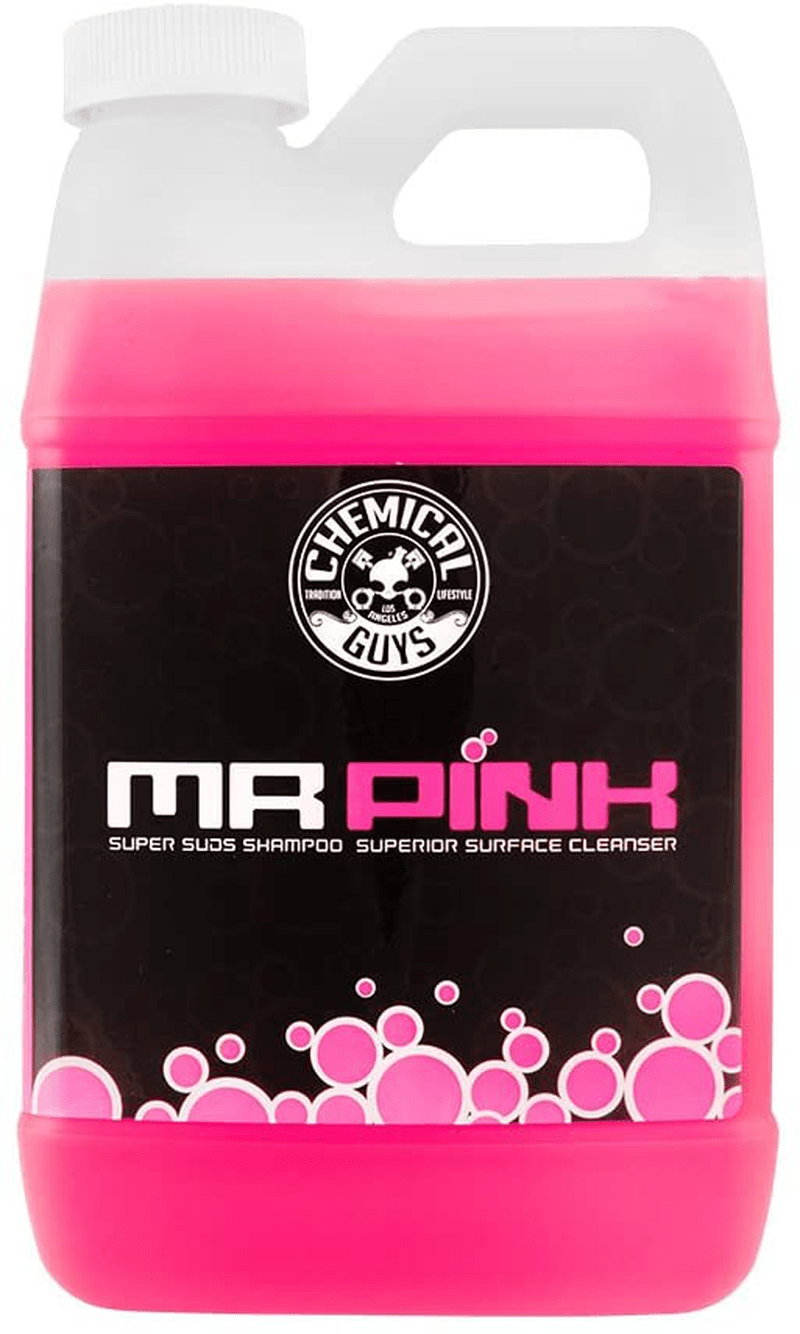 Chemical Guys CWS_402_64 Mr. Pink Foaming Car Wash Soap (Works with Foam Cannons, Foam Guns or Bucket Washes), 64 oz., Candy Scent
