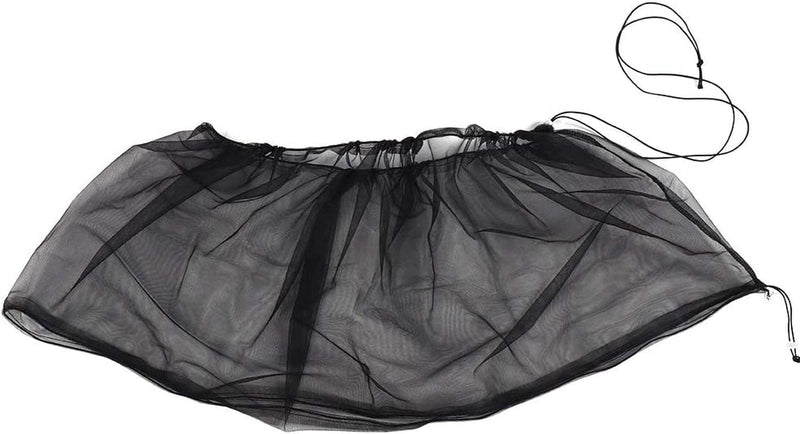 Convenient Bird Cage Skirt Elastic Design Bird Cage Mesh Cover, Bird Cage Accessory Seed Catcher Guard, for Bird Breathable Material Cage Cover Measures Large