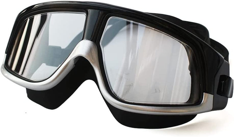 BIENKA N/A Glasses Large Frame Anti-Fog for Men Women Swimming Goggles Swim Eyewear Goggles