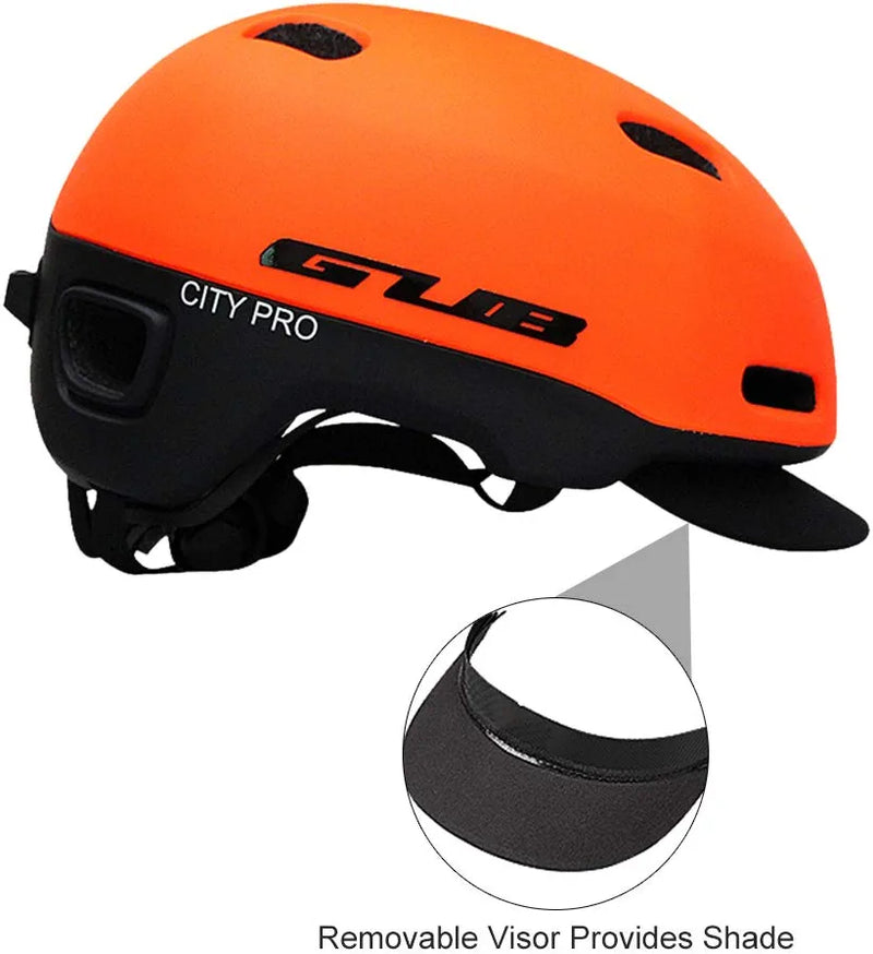 GUB Bicycle MTB Road Bike Helmets Men Women Cycling Helmet with Removable Sun Visor