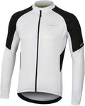 BERGRISAR Men'S Basic Cycling Jerseys Long Sleeves Bike Bicycle Shirt Zipper Pockets BG012