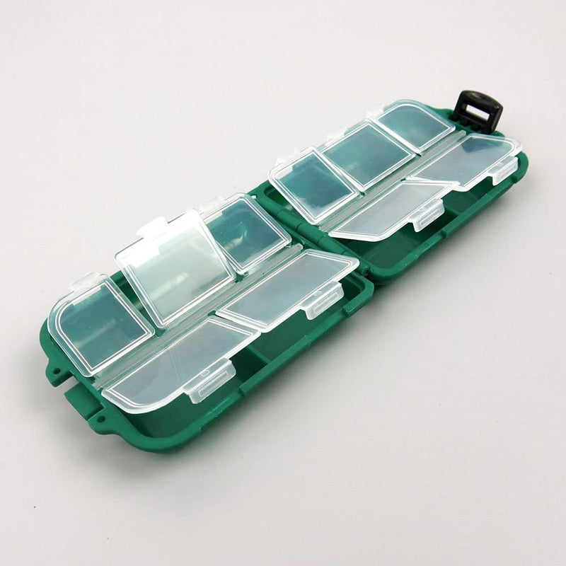 BOX003 Clear Beads Tackle Box Fishing Lure Jewelry Nail Art Small Parts Display Plastic Transparent Case Storage Organizer Containers Kisten Boxen Boite
