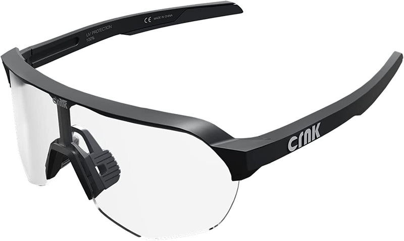 CRNK Polarized Cycling Glasses with 3 Lenses for Outdoor Sports UV400 Protection Lightweight Sunglasses Eyewear BIRD
