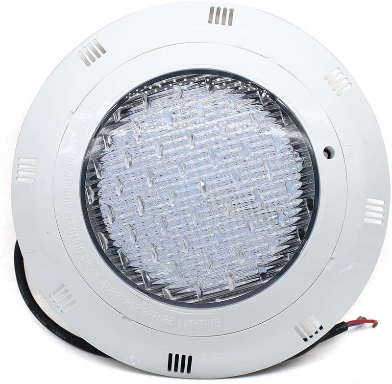 Eapmic 12V 54W Pool Light Underwater Color-Change LED Lights RGB IP68 with Remote (54W Stainless Steel Shell)