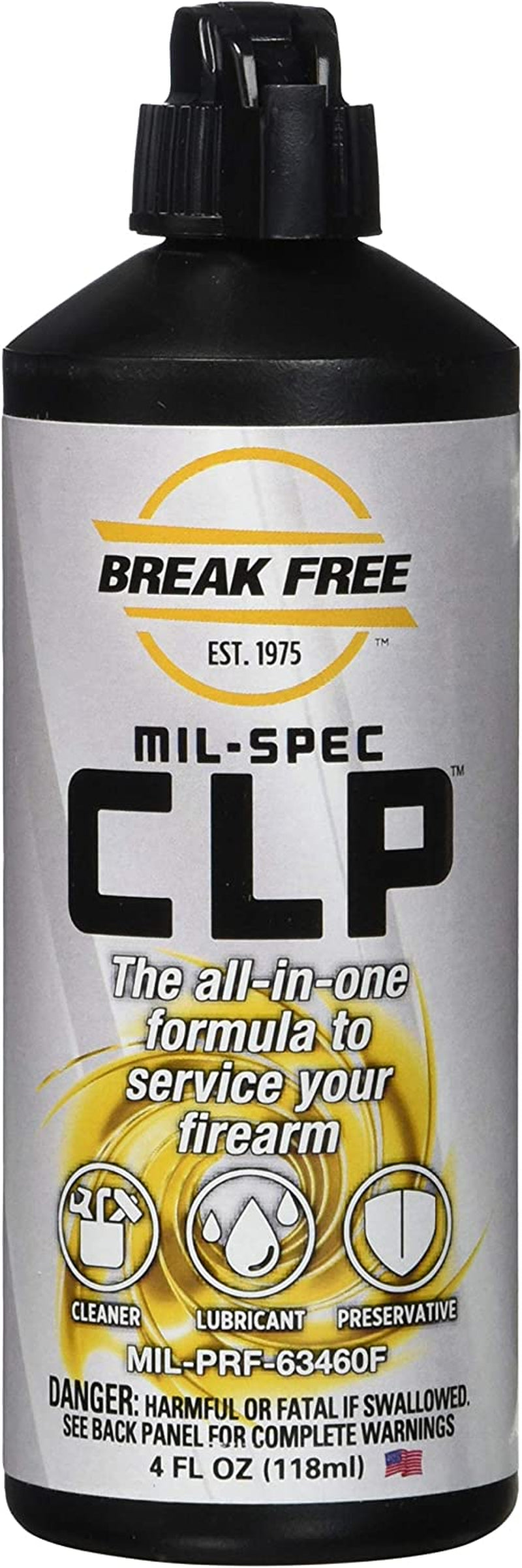 Breakfree CLP-4 Cleaner Lubricant Preservative Squeeze Bottle