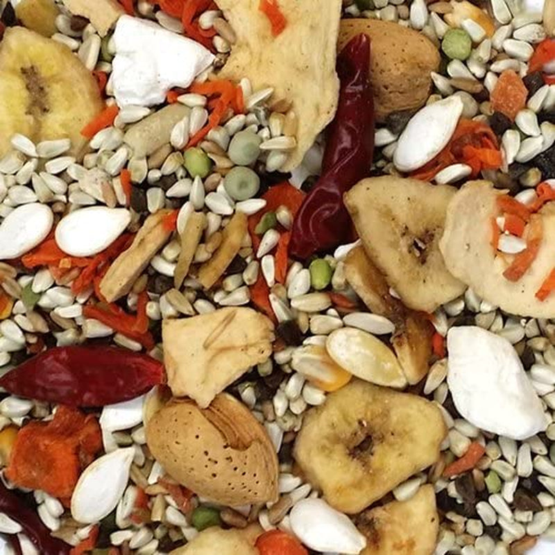 Sweet Harvest Parrot Bird Food (No Sunflower Seeds), 4 Lbs Bag - Seed Mix for a Variety of Parrots