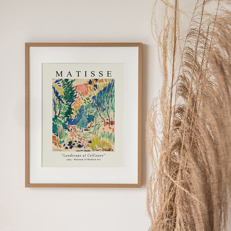 Gatcvbiao Matisse Wall Art, Aesthetic Posters, Set of 6 Matisse Poster, Matisse Prints, Henri Mattise Art, Wall Posters Aesthetic, Art Exhibition Poster, Abstract Vintage Poster (8" X 10", Unframed)