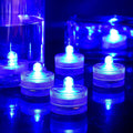 HL 24Pcs Submersible LED Light,Amber Waterproof Flameless Candle Tealights,Underwater Pool Lights for Wedding Home Vase Festival Party Decoration
