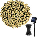 Koxly Solar String Lights,72Ft 200 LED 8 Modes Solar Powered Christmas Lights Outdoor String Lights Waterproof Fairy Lights for Garden Party Wedding Xmas Tree