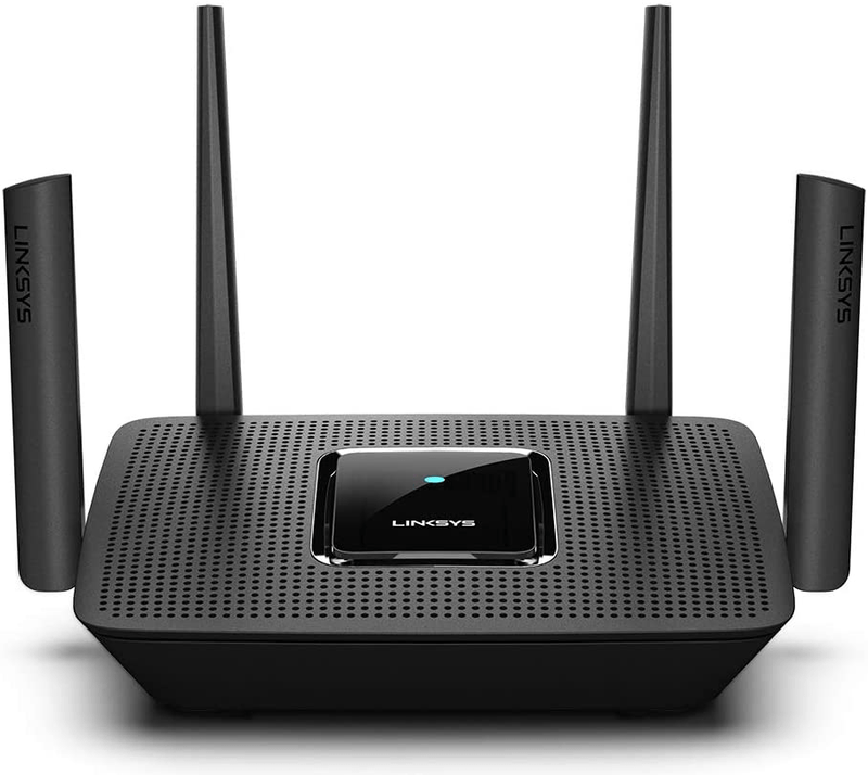 Linksys AC2200 Smart Mesh Wi-Fi Router for Home Mesh Networking, MU-MIMO Tri-Band Wireless Gigabit Mesh Router, Fast Speeds up to 2.2 Gbps, coverage up to 2,000 sq ft, up to 20 devices (MR8300)