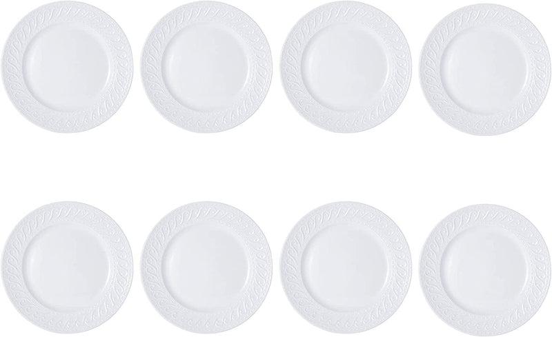 Pfaltzgraff Sylvia Dinnerware Set, 32 Piece, White