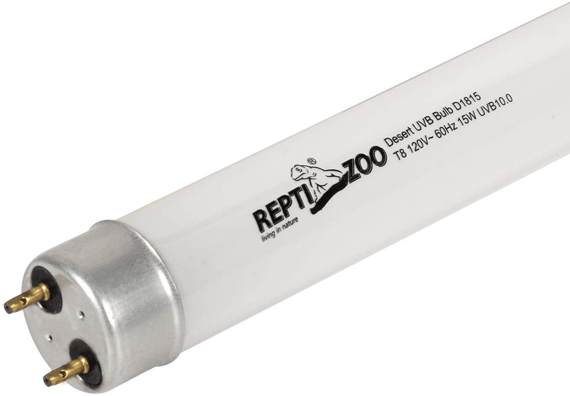 REPTI ZOO Reptile 15W 18 Inches UVB T8 Daylight Fluorescent Bulb
