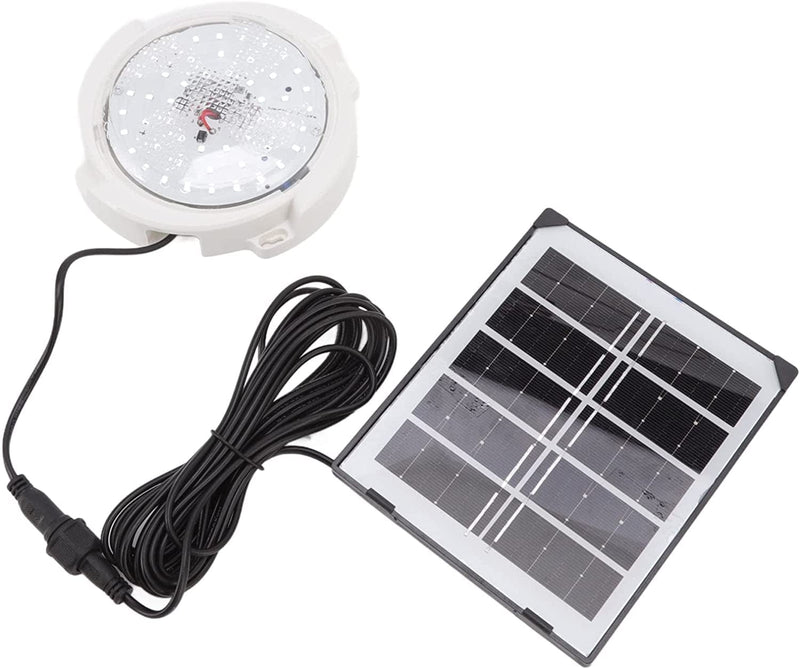 Solar Porch Ceiling Lights 2 Remote Control Modes 50 Lamp Beads Changable Solar Ceiling Lamp for Indoor 45W