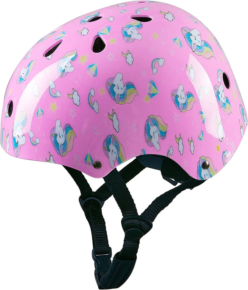 Toddler Helmet, Bienbee Kids Bike Helmet Skateboard Helmets for Bicycle Balance Bike Scooter for Girls Kids Age 3-5-8 Years