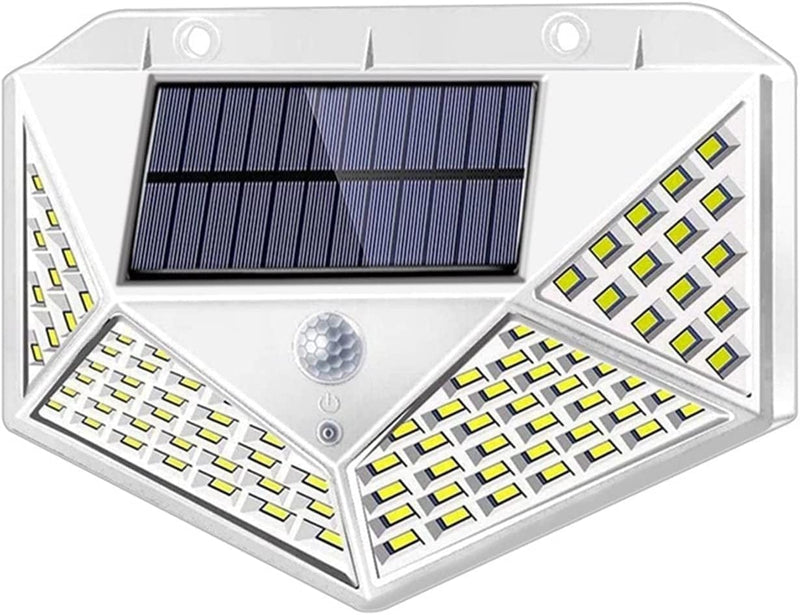 TONONE 100 LED Solar Light Outdoor Solar Lamp with Motion Sensor Solar LED Light Waterproof Sunlight Powered for Garden Decoration (Color : 1 PCS)