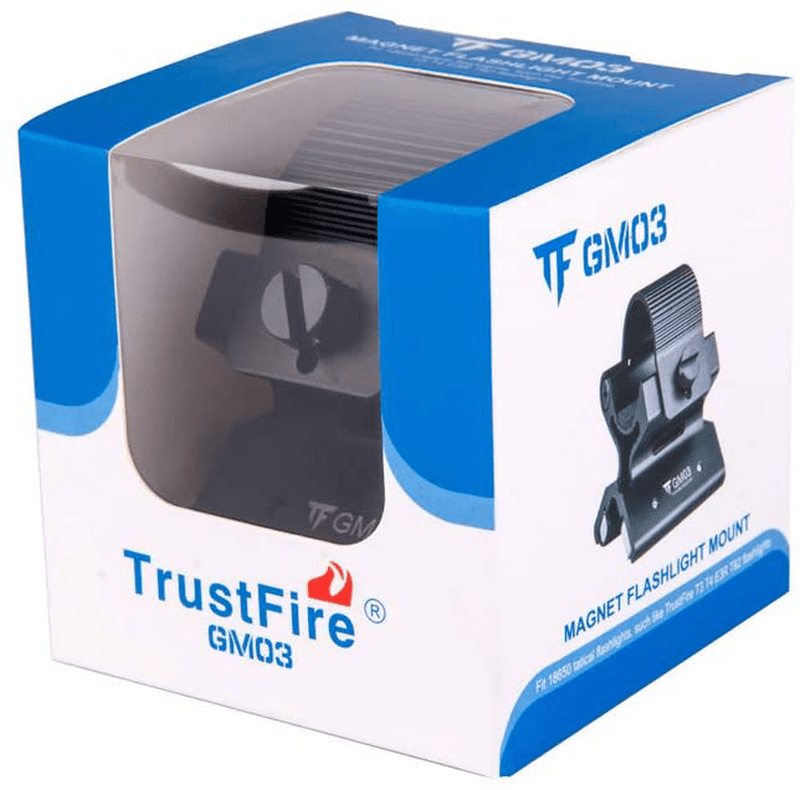 TrustFire GM03 Magnetic Flashlight Mount Magnet Torch Holder Mount for LED Torches Flashlights - Suitable for The Lights with 23-26mm Diameter