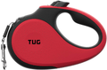 TUG 360° Tangle-Free, Heavy Duty Retractable Dog Leash with Anti-Slip Handle; 16 ft Strong Nylon Tape; One-Handed Brake, Pause, Lock