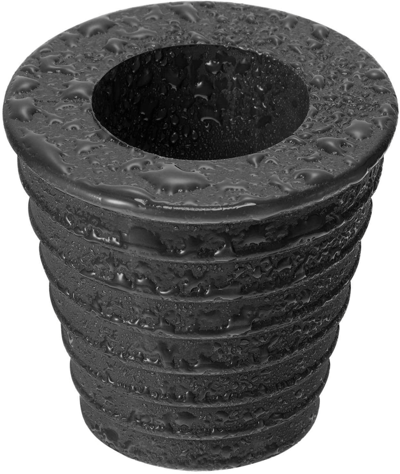 Umbrella Cone Wedge Fits Umbrella Pole Diameter 1.5 Inch/ 38 mm, for Patio Table Hole Opening or Parasol Base Stand 1.94 to 2.7 Inch (2, Black)