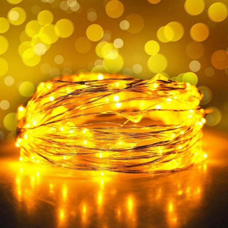 USB Fairy String Lights, 2/5/10/20M Led String Lights,Usb Plug in Starry Lights with Remote,Waterproof Copper Wire Fairy Lights for Valentine'S Day