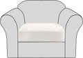 Velvet Stretch Couch Cushion Cover Plush Cushion Slipcover for Chair Cushion Furniture Protector Seat Cushion Sofa Cover with Elastic Bottom Washable (1 Pack, Camel)