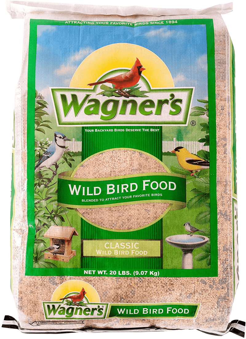 Wagner's 52003 Classic Blend Wild Bird Food, 6-Pound Bag , Green