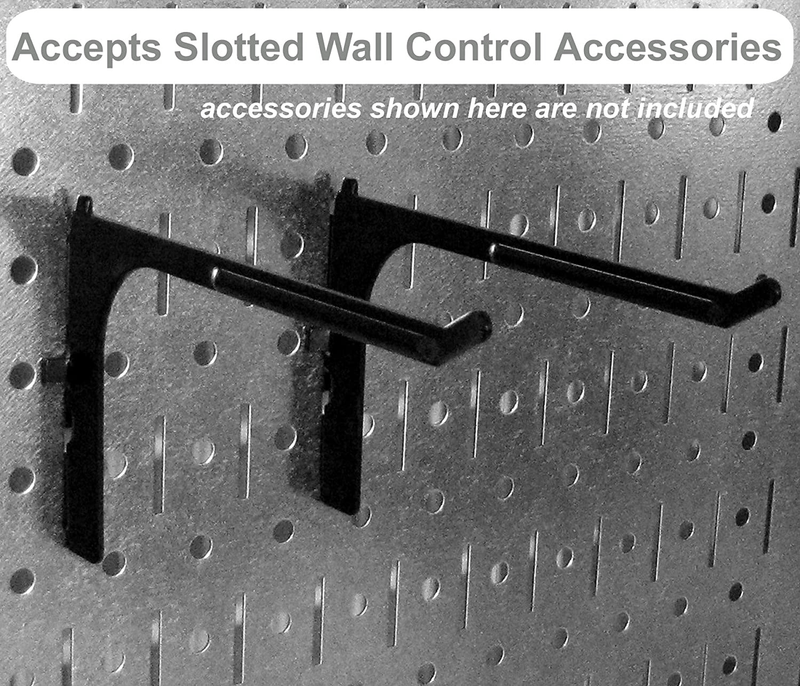 Wall Control 30-P-3232GV Galvanized Steel Pegboard Pack