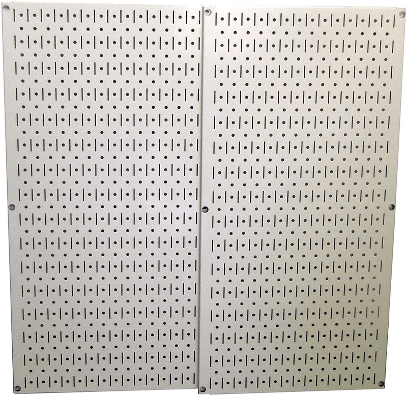 Wall Control 30-P-3232GV Galvanized Steel Pegboard Pack