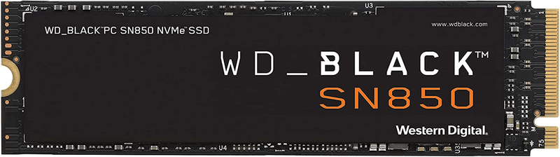 WD_BLACK 500GB SN850 NVMe Internal Gaming SSD Solid State Drive - Gen4 PCIe, M.2 2280, 3D NAND, Up to 7,000 MB/s - WDS500G1X0E