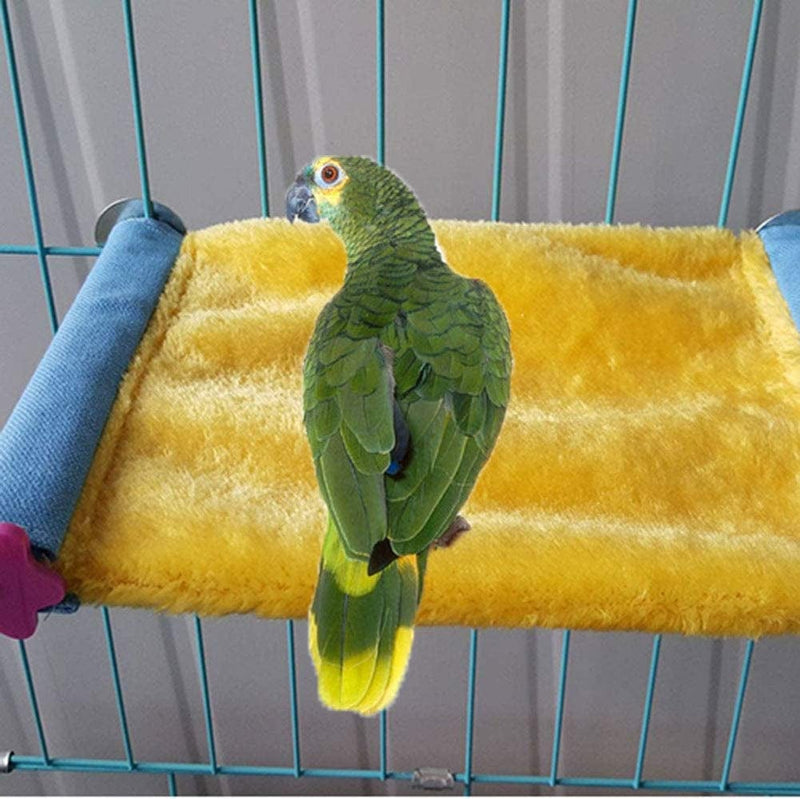 Winter Warm Bird Nest House Bed Hammock Toy for Pet Parrot Parakeet Cockatiel Conure Cockatoo African Grey Eclectus Lovebird Budgie Finch Canary Hamster Rat Chinchilla Squirrel Cage Perch