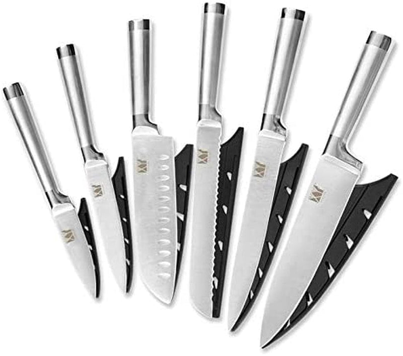 Xyj Stainless Steel Kitchen Knives Set Fruit Paring Utility Santoku Chef Slicing Bread Japanese Kitchen Knife Set Accessories