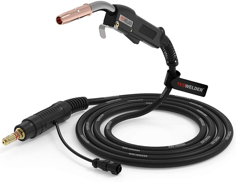 YESWELDER 15ft 250A MIG Welding Gun Euro connection Replacement for Longevity Esab Tweco
