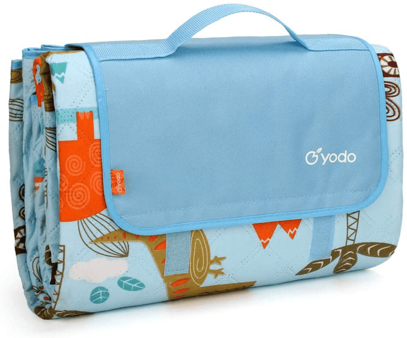 yodo Extra Large Machine Washable Picnic Blanket Tote for Family Outdoor Camping Beach Hiking Festivals Concerts