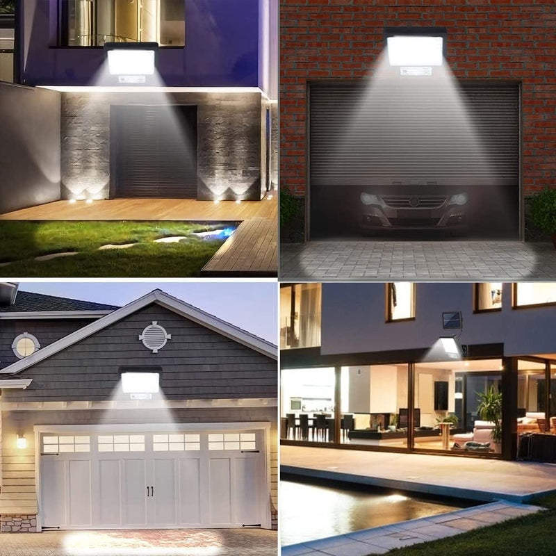ZONEGA Solar Shed Light, LED Solar Split Wall Lamp Mode Waterproof Outdoor Street Security Lighting Solar Light Garden Wall Lights